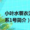 小葉水蓑衣無性系1號（關于小葉水蓑衣無性系1號簡介）