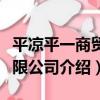 平涼平一商貿有限公司（關于平涼平一商貿有限公司介紹）