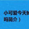 小可愛今天掉馬了嗎（關于小可愛今天掉馬了嗎簡介）