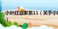小葉紅豆家系11(關于小葉紅豆家系11簡介)