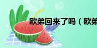 歐弟回來了嗎(歐弟去哪了)