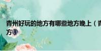 青州好玩的地方有哪些地方晚上(青州好玩的地方有哪些地方)