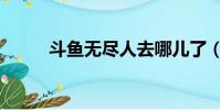 斗魚無盡人去哪兒了(斗魚無盡)
