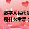 數字人民幣是什么意思怎么使用（數字人民幣是什么意思）