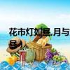 花市燈如晝,月與燈依舊,不見去年人,淚濕春衫袖（花市燈如晝）