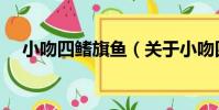 小吻四鰭旗魚(關于小吻四鰭旗魚簡介)
