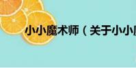 小小魔術師(關于小小魔術師簡介)
