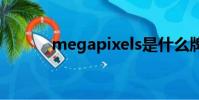 megapixels是什么牌子攝像機