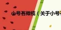 小號石橄欖(關于小號石橄欖簡介)