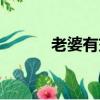 老婆有交代歌曲（老婆有交代）
