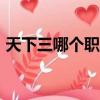天下三哪個職業好（天下3什么職業pk厲害）