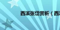 西溪張岱賞析(西溪張岱)