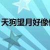天狗望月好像什么,照樣子寫句子（天狗望月）