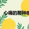 心痛的那種感覺的歌詞（心痛的感覺歌詞）