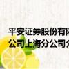 平安證券股份有限公司上海分公司（關于平安證券股份有限公司上海分公司介紹）