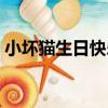 小壞貓生日快樂（關于小壞貓生日快樂簡介）