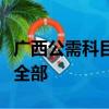 廣西公需科目繼續教育登錄入口為什么不顯示全部