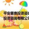 平安普惠投資咨詢有限公司上海第一分公司（關于平安普惠投資咨詢有限公司上海第一分公司介紹）