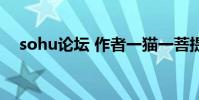 sohu論壇 作者一貓一菩提(sohu論壇)