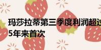 瑪莎拉蒂第三季度利潤超過同級品牌法拉利25年來首次