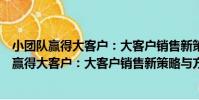 小團隊贏得大客戶:大客戶銷售新策略與方法(關于小團隊贏得大客戶:大客戶銷售新策略與方法簡介)
