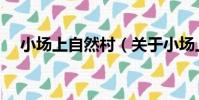 小場上自然村(關于小場上自然村簡介)