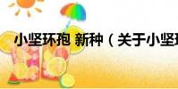 小堅環孢 新種(關于小堅環孢 新種簡介)