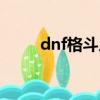 dnf格斗人偶大全（dnf格斗人偶）