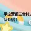 平定營鎮三合村志愿服務隊（關于平定營鎮三合村志愿服務隊介紹）