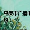 平度市廣播電視志（關于平度市廣播電視志介紹）