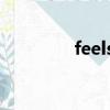 feels like home歌詞男女