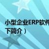 小型企業ERP軟件設計 上下（關于小型企業ERP軟件設計 上下簡介）