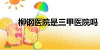 柳鋼醫院是三甲醫院嗎(柳鋼醫院)