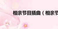 相親節目插曲(相親節目主題曲)