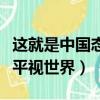 這就是中國態度康輝（康輝說中國已完全可以平視世界）