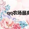 qq農場最高級別土地（qq農場最高級）