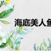 海底美人魚簡筆畫彩色（海底美人魚）