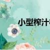 小型榨汁機（關于小型榨汁機簡介）