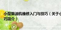 小型柴油機維修入門與技巧(關于小型柴油機維修入門與技巧簡介)