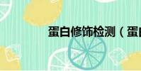 蛋白修飾檢測(蛋白修飾)