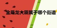 金燕龍大廈屬于哪個街道(金燕龍大廈)