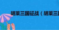 胡萊三國征戰(胡萊三國血戰到底)
