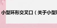 小型環形交叉口(關于小型環形交叉口簡介)