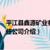 平江縣鑫源礦業有限責任公司（關于平江縣鑫源礦業有限責任公司介紹）