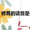 修葺的讀音是什么意思是追溯（修葺的讀音）