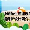 小城鎮生態建設與環境保護設計（關于小城鎮生態建設與環境保護設計簡介）