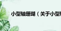 小型軸珊瑚(關于小型軸珊瑚簡介)