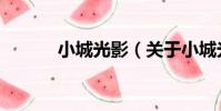 小城光影(關于小城光影簡介)