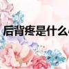后背疼是什么心臟病的前兆（心臟病的前兆）