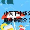 小天下中華文明商業卷（關于小天下中華文明商業卷簡介）